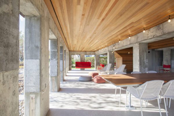 Accessible seaside getaway with a thoughtful, modern exterior, perfect for family gatherings